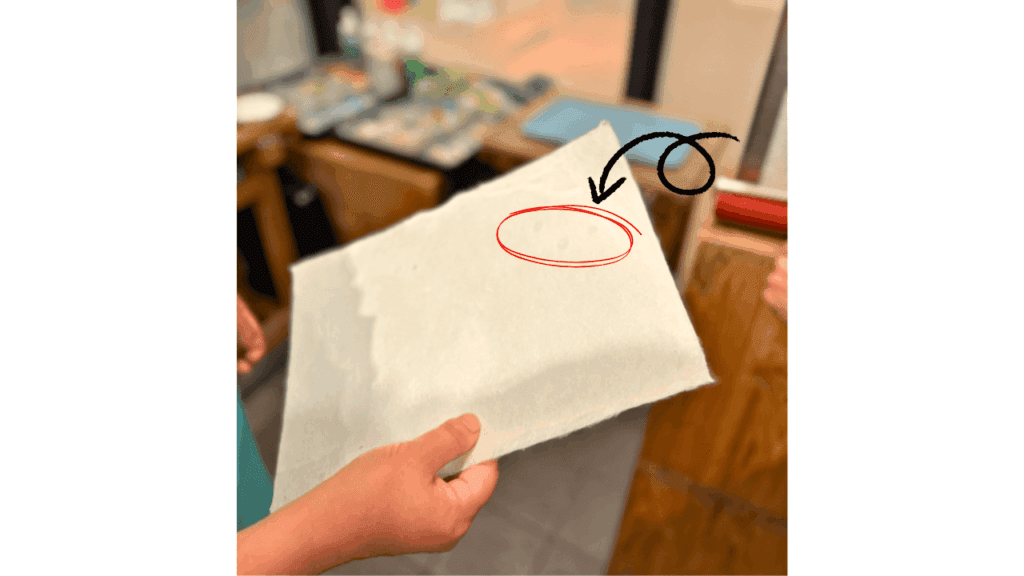 小津和紙：和紙体験工房：紙漉き