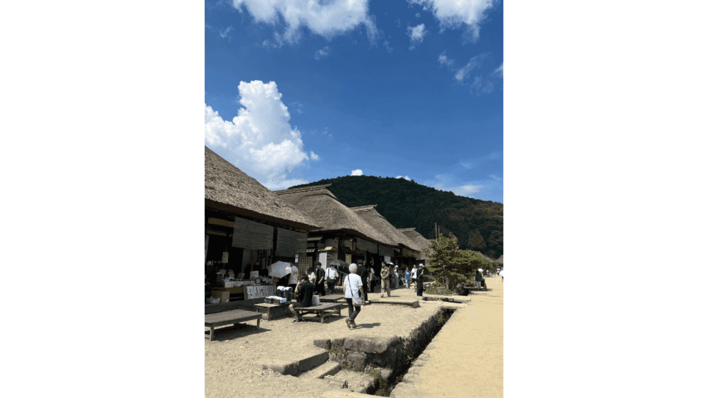 Scenery of Ouchi-juku