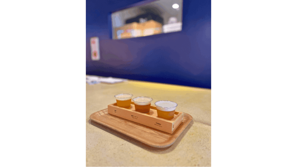 みかんビール飲み比べ三種