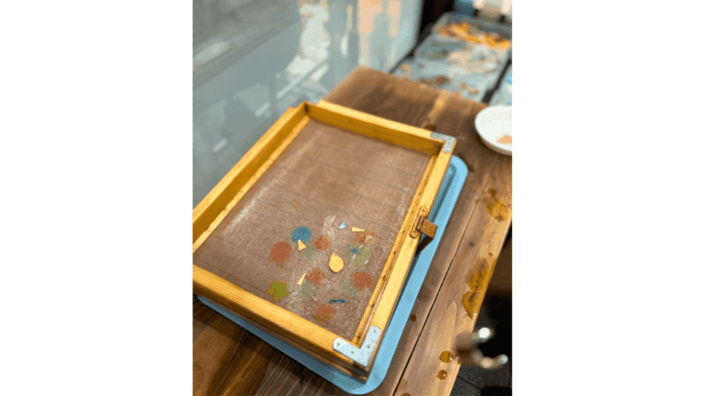 小津和紙：和紙体験工房：紙漉き